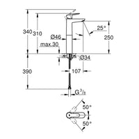 MISCELATORE LAVABO ”TRAMPOL”