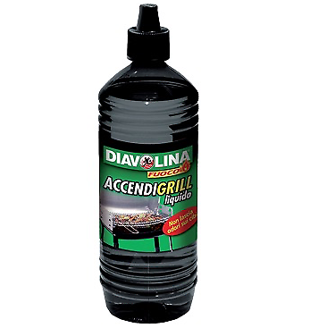 Diavolina accendifuoco Liquido 12 x Lt 1